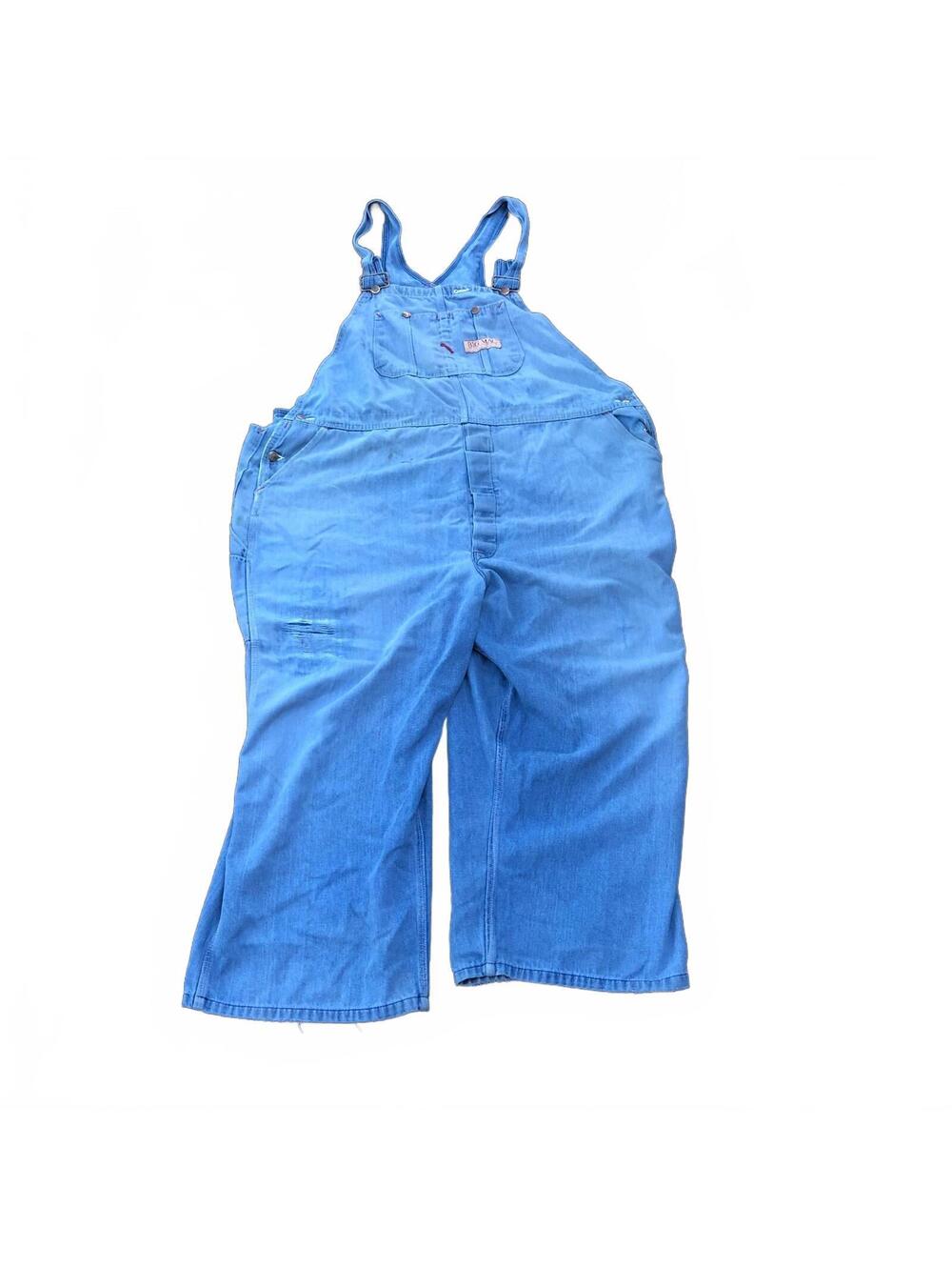 Vintage Big Mac Denim Overalls Size 52x25 1980's